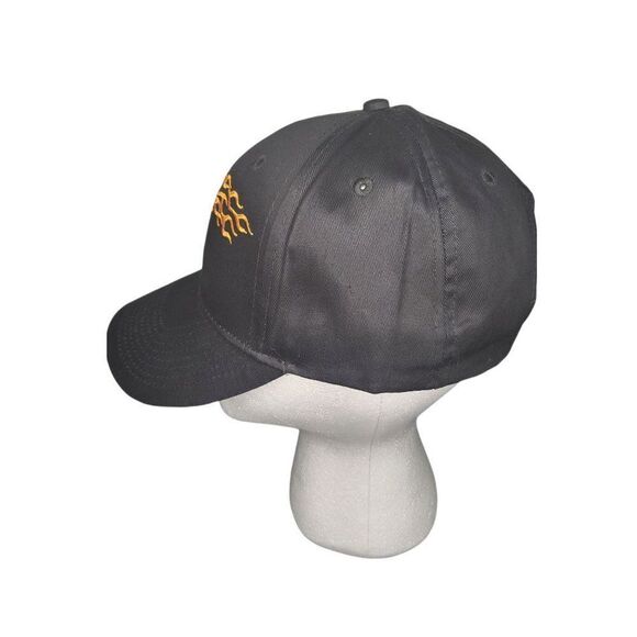 Otto Accessories Adjustable Strap Hat American Eagle Flame OS Logo - Picture 4 of 5